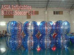 Interactive Inflatable Half Color Bubble Soccer Ball