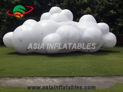 Colorful lighting inflatable cloud
