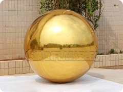 Gouden spiegelballon