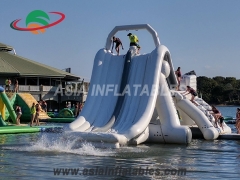 Beautiful appearance Multifunction Inflatable Big Water Slide for Water Park Sports Games