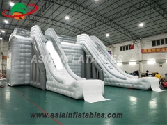 LED Light Customized Inflatable Slide Water Park Playground
