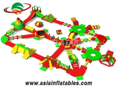 Customized Inflatable Floating Water Park Aqua Park Water Toys with wholesale price