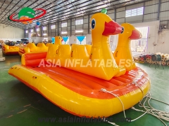 Attractive Appearance 6 Riders Inflatable Towable Duck Boat Inflatable UFO Sofa Inflatable Water Toys