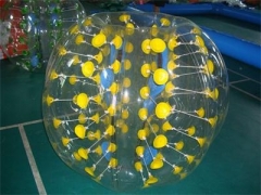 Kleur dots bubble soccer ball