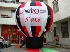 Uitstekend Dakballon met banners voor verkooppromoties