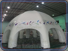 diameter 11m opblaasbare koepel tent, spin tent