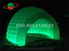opblaasbare verlichte tent met led voor evenement