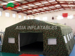 Opblaasbare militaire tent