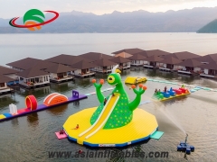 Inflatable Floating Water Obstacle Course