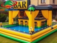 Luxe opblaasbare zwembadbars voor resorts en hotels