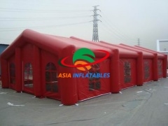 Red Color Giant Inflatable Marquee Tent For Wedding Salon Manufacturers China