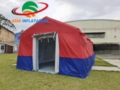 uitstekende kwaliteit Op maat gemaakte opblaasbare brandreddingstent van het Rode Kruis, medische tent voor rampenbestrijding met groothandelsprijs