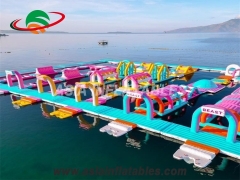 Opblaasbaar Aqua Fun Park
