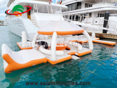New Design Inflatable Swim Island