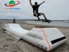 Inflatable skate ramps