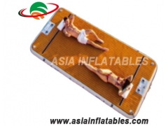 Leisure Floating Dock Inflatable Floating Mat Platform and Balloons Show