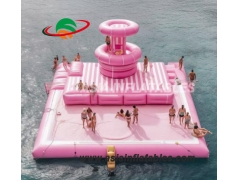 Giant Inflatable Water Park Floating Island Platform,Inflatable Emergency Tents Manufacturer